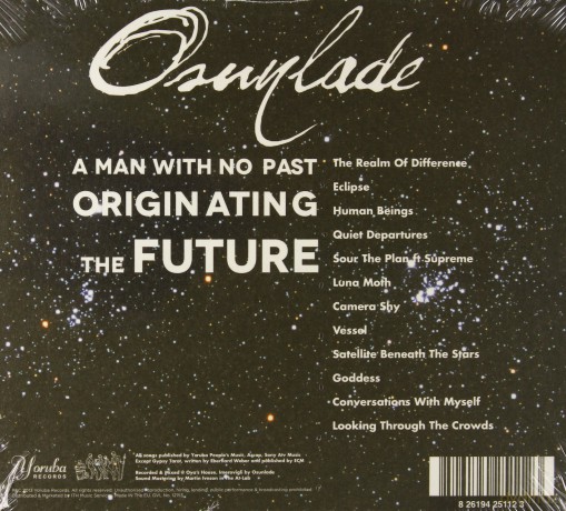 Osunlade: A Man With No Past Originating (digipack) [CD]