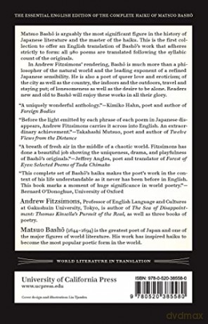 Basho The Complete Haiku Of Matsuo Basho - Basho [KSIĄŻKA]