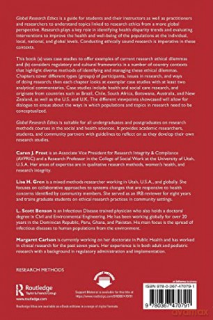 Global Research Ethics - Caren J. Frost [KSIĄŻKA]