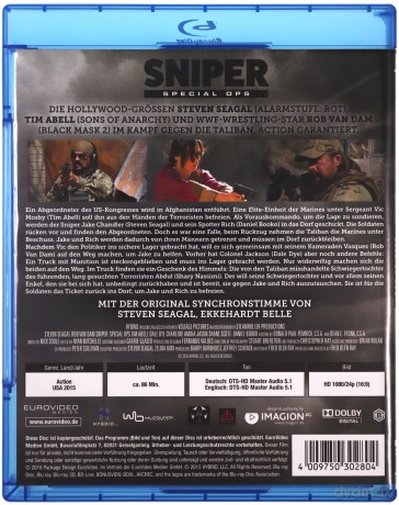 Sniper Special Ops (Snajper: Reguły wojny) [Blu-Ray]