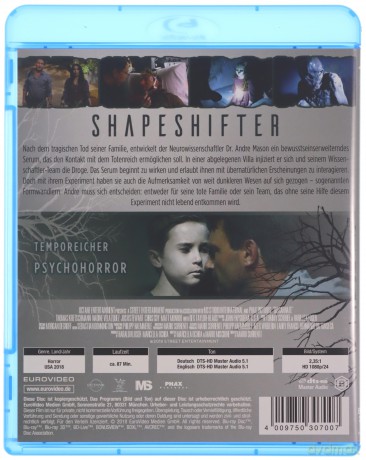 Shapeshifter [Blu-Ray]
