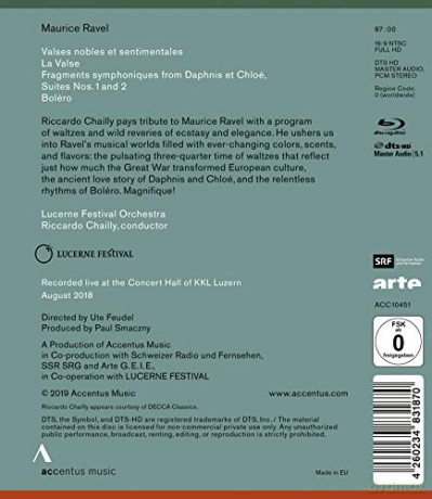 Maurice Ravel (1875-1937): Bolero [Blu-Ray]