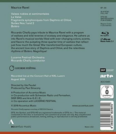 Maurice Ravel (1875-1937): Bolero [Blu-Ray]