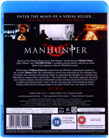 Manhunter (Łowca) [Blu-Ray]