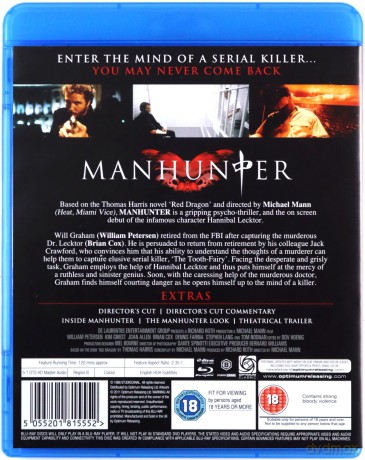 Manhunter (Łowca) [Blu-Ray]