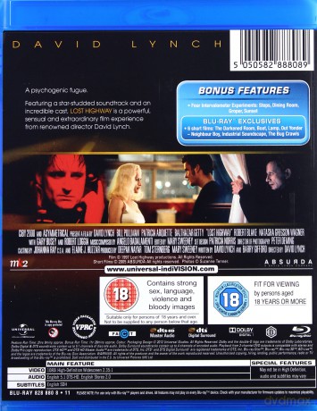Lost Highway (Zagubiona autostrada) [Blu-Ray]