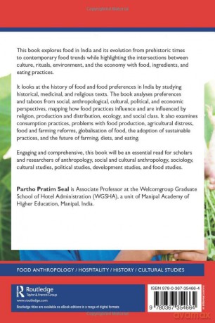 Food Anthropology In India - Partho Pratim Seal [KSIĄŻKA]