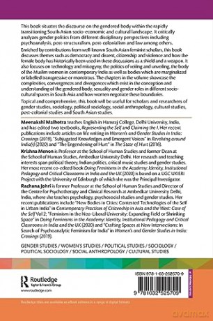 Gendered Body In South Asia - Meenakshi Malhotra [KSIĄŻKA]