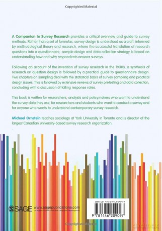 Companion To Survey Research - Michael Ornstein [KSIĄŻKA]