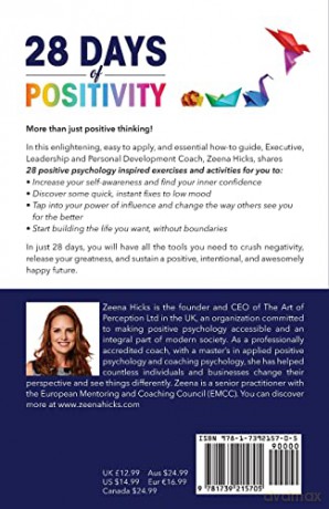 28 Days Of Positivity - Zeena Hicks [KSIĄŻKA]