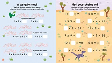 Dinosaur Academy Times Tables - Lisa Regan [KSIĄŻKA]