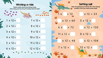 Dinosaur Academy Times Tables - Lisa Regan [KSIĄŻKA]