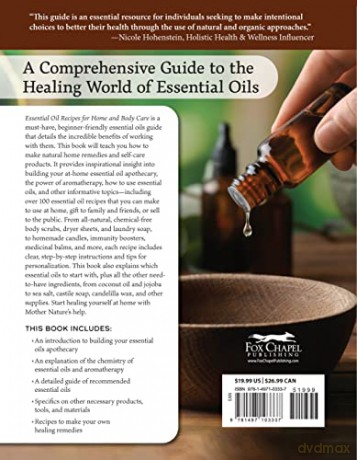 Essential Oil Recipes For Home/Body Care - Stephanie Ariel [KSIĄŻKA]