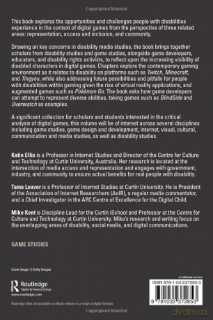 Gaming Disability - Katie Ellis [KSIĄŻKA]