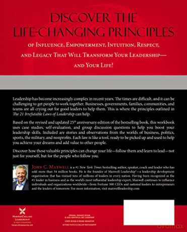 21 Irrefutable Laws Of Leadership Wk 25h - MaxwellJohn C [KSIĄŻKA]