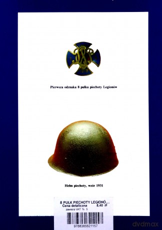 8 pułk piechoty legionów - Odziemkowski J. [KSIĄŻKA]