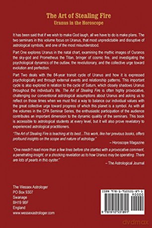 The Art Of Stealing Fire: Uranus In - Liz Greene [KSIĄŻKA]