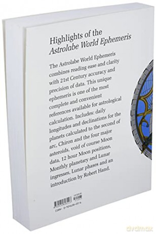 Astrolabe World Ephemeris 2001-50 Midngt - Robert Hand [KSIĄŻKA]