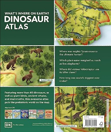 Dinosaur Atlas - Darren Niash [KSIĄŻKA]