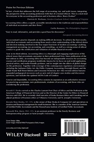 Accounting Ethics 3rd Edition [KSIĄŻKA]