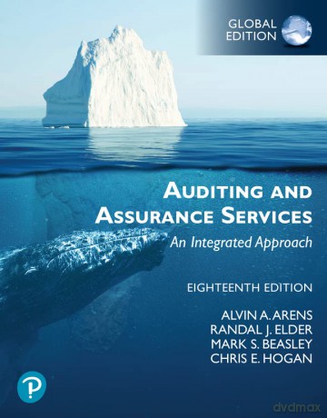 Auditing And Assurance Services Global - Alvin A. Arens [KSIĄŻKA]