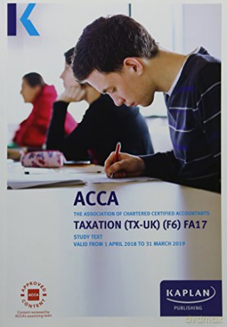 F6 Taxation Tx (Fa17) - Kaplan [KSIĄŻKA]
