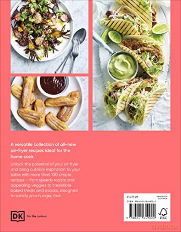 Complete Air Fryer Cookbook - Dk [KSIĄŻKA]
