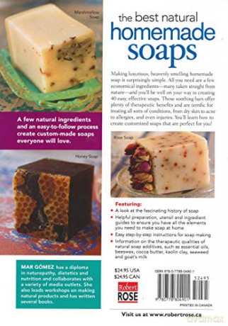 Best Natural Homemade Soaps - Mar Gomez [KSIĄŻKA]