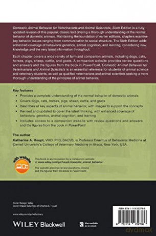 Domestic Animal Behavior For Veterinaria - Katherine A. Houpt [KSIĄŻKA]