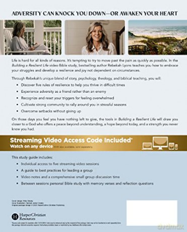 Building A Resilient Life Study Guide P - Lyons Rebekah [KSIĄŻKA]
