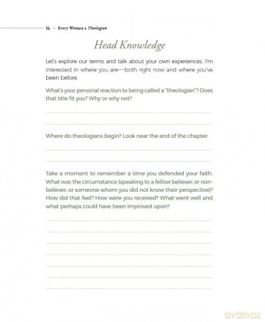 Every Woman A Theologian Study Guide Pl - Masonheimer Phylici [KSIĄŻKA]