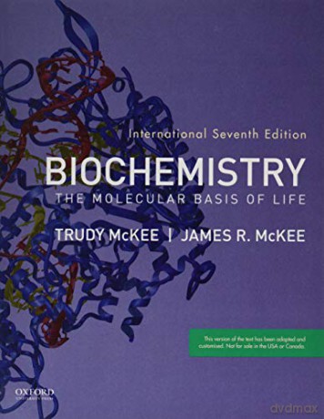 Biochemistry [KSIĄŻKA]