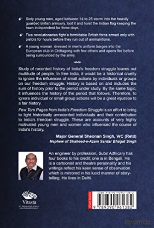 Few Torn Pages From Indias Freedom Strug - Subir Adhicary [KSIĄŻKA]