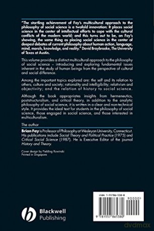 Contemporary Philosophy Of Social Scienc - Brian Fay [KSIĄŻKA]