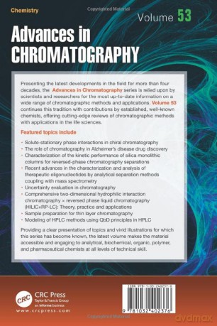 Advances In Chromatography Volume 53 - Eli Grushka [KSIĄŻKA]