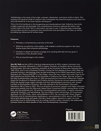 Handbook Of Astrobiology - Vera M. Kolb [KSIĄŻKA]