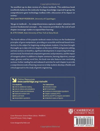 An Introduction To Genetic Engineering - Nichol Desmond S. T [KSIĄŻKA]