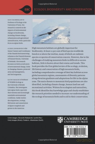 Ecology And Conservation Of Mountain Bi - Edited By Dan Chambe [KSIĄŻKA]