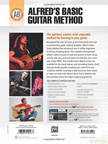 Alfred's Basic Guitar Method 3rd Edition - Morty Manus [KSIĄŻKA]