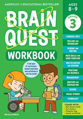 Brain Quest Workbook 3rd Grade Revise [KSIĄŻKA]