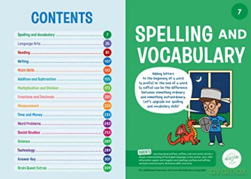 Brain Quest Workbook 3rd Grade Revise [KSIĄŻKA]