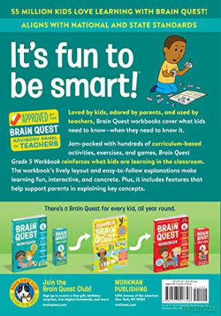 Brain Quest Workbook 5th Grade Revise [KSIĄŻKA]