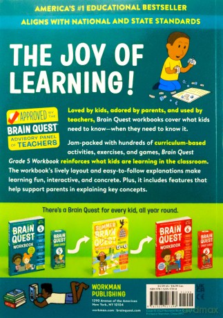 Brain Quest Workbook 5th Grade Revise [KSIĄŻKA]