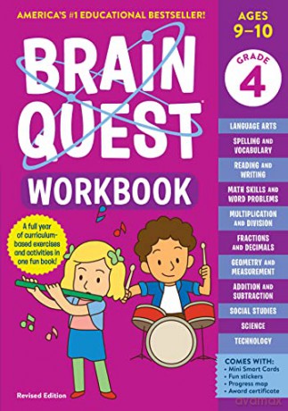 Brain Quest Workbook 4th Grade Revise [KSIĄŻKA]
