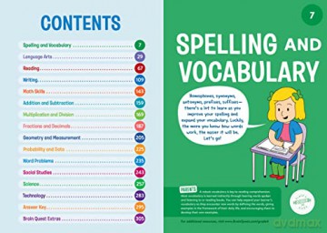 Brain Quest Workbook 4th Grade Revise [KSIĄŻKA]