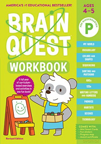 Brain Quest Workbook Pre-K Revised Ed [KSIĄŻKA]