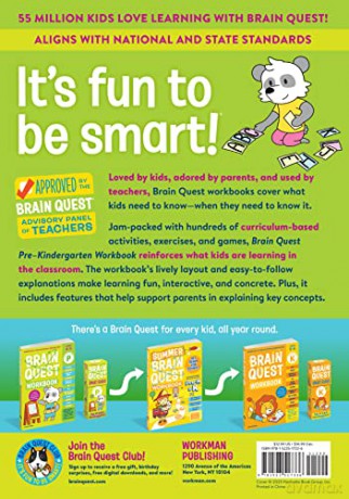 Brain Quest Workbook Pre-K Revised Ed [KSIĄŻKA]