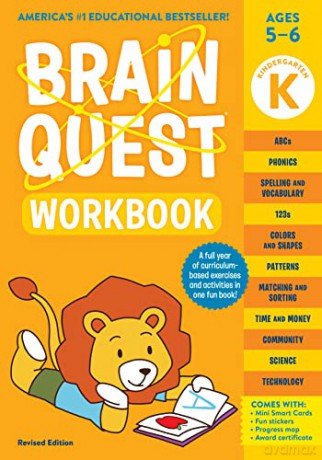 Brain Quest Workbook Kindergarten Rev [KSIĄŻKA]