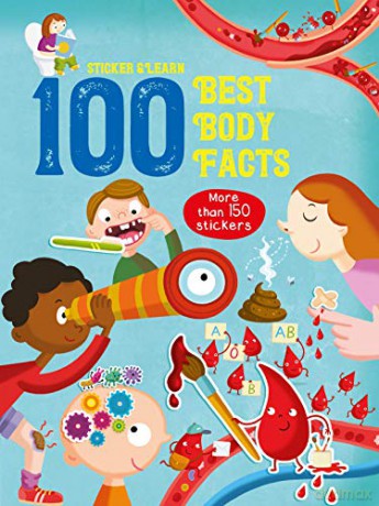 100 Best Body Facts Sticker Book [KSIĄŻKA]