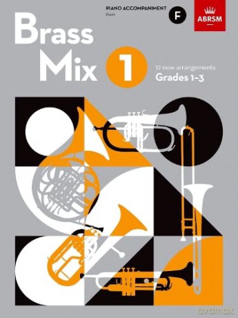 Brass Mix Bk 1 Piano Accompaniment F - Abrsm [KSIĄŻKA]
